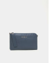 Bolso Clutch Lisa nano azul marino