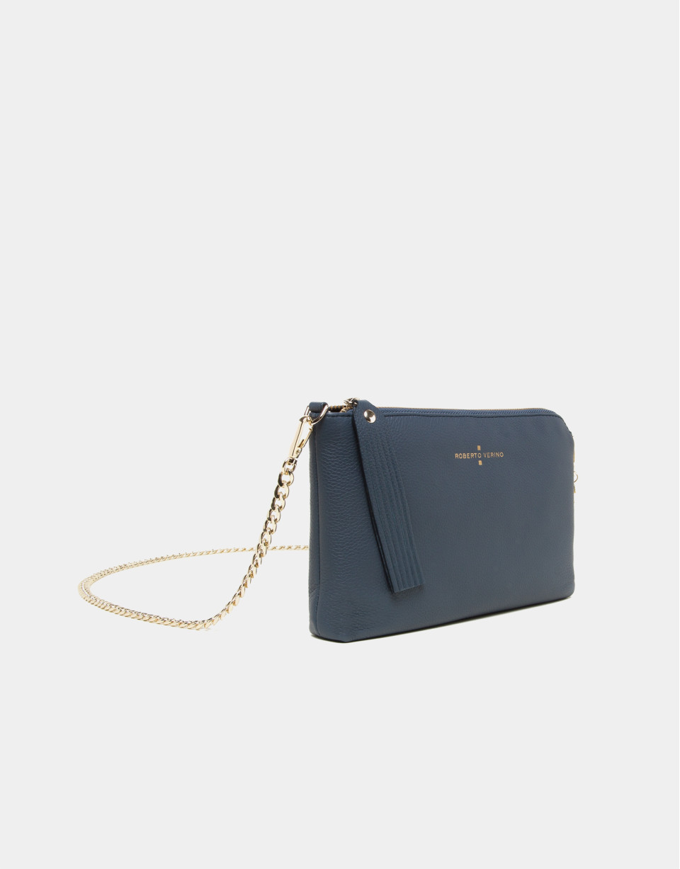 Bolso Clutch Lisa nano azul marino