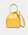 Bolso Bouquet piel amarillo