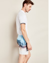 Bañador azul estampado Lanzarote