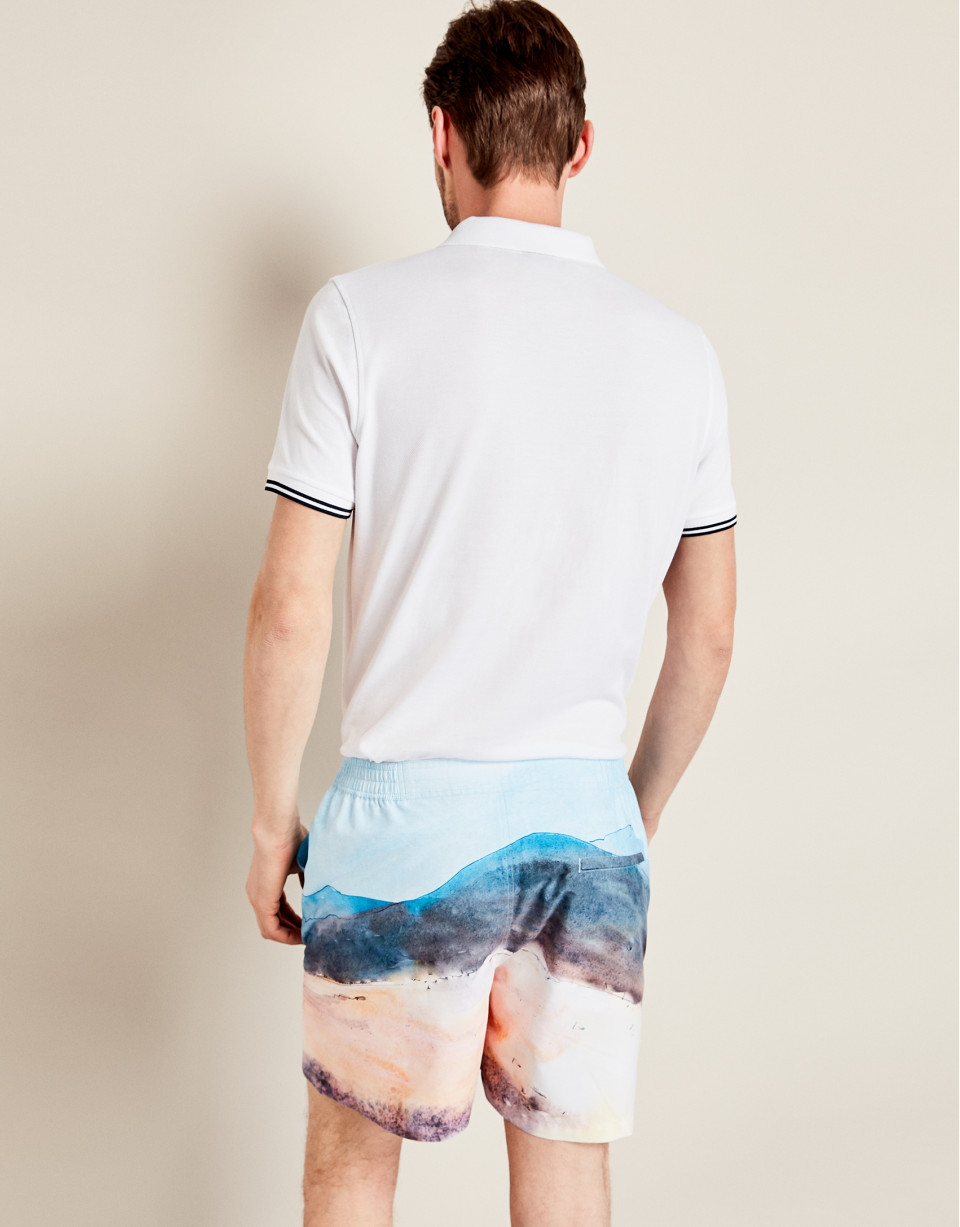 Blue print Lanzarote bathing suit