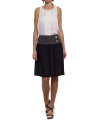 Top cuello redondo