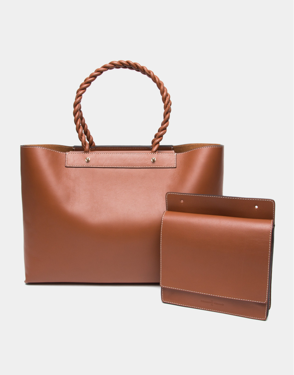 Bolso tote Garden piel cuero
