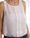 Top cuello redondo