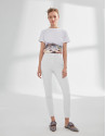 White jeans