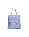 DAISY AZUL DENIM:  Nobuck tote bag