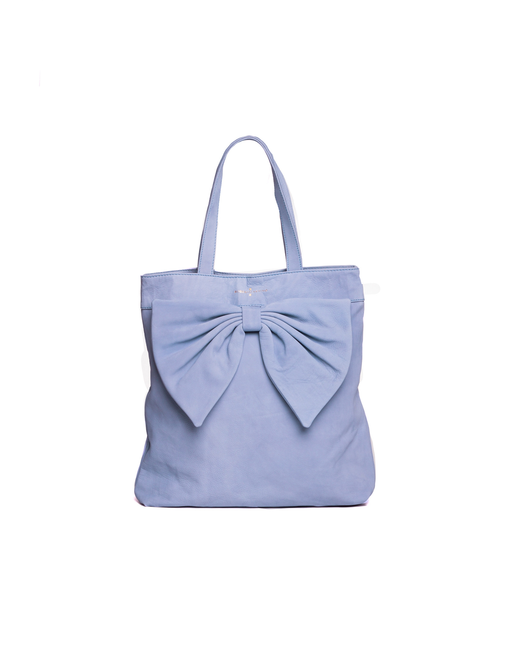 DAISY AZUL DENIM:  Nobuck tote bag