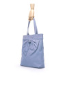 DAISY AZUL DENIM:  Nobuck tote bag