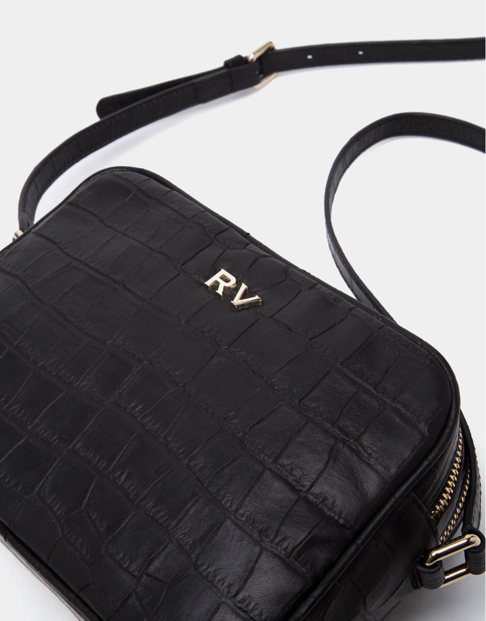 Bolso bandolera Taylor coco negro