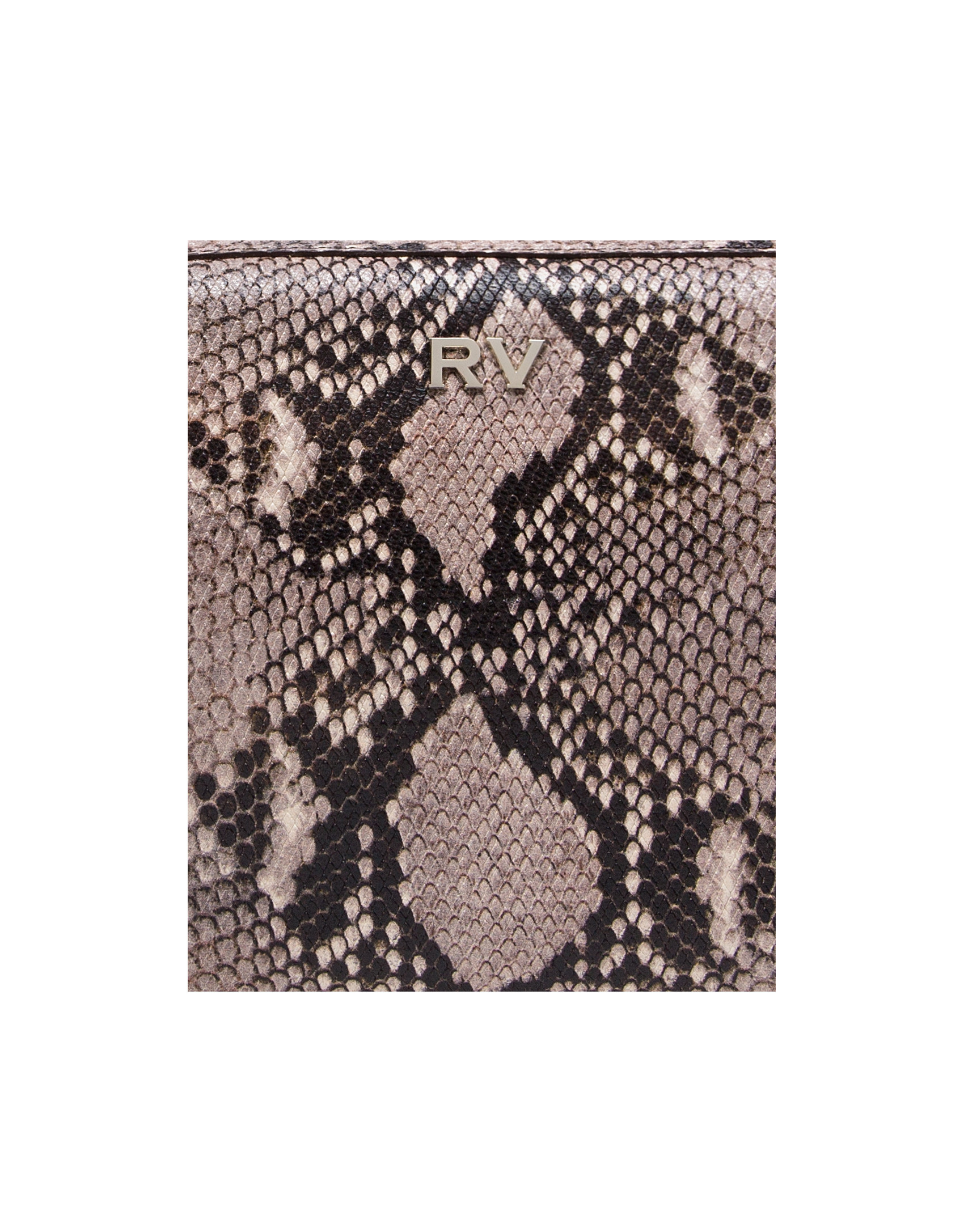 Embossed snakeskin Trèsse shoulder bag