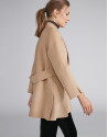 Plain beige coat