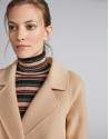 Plain beige coat