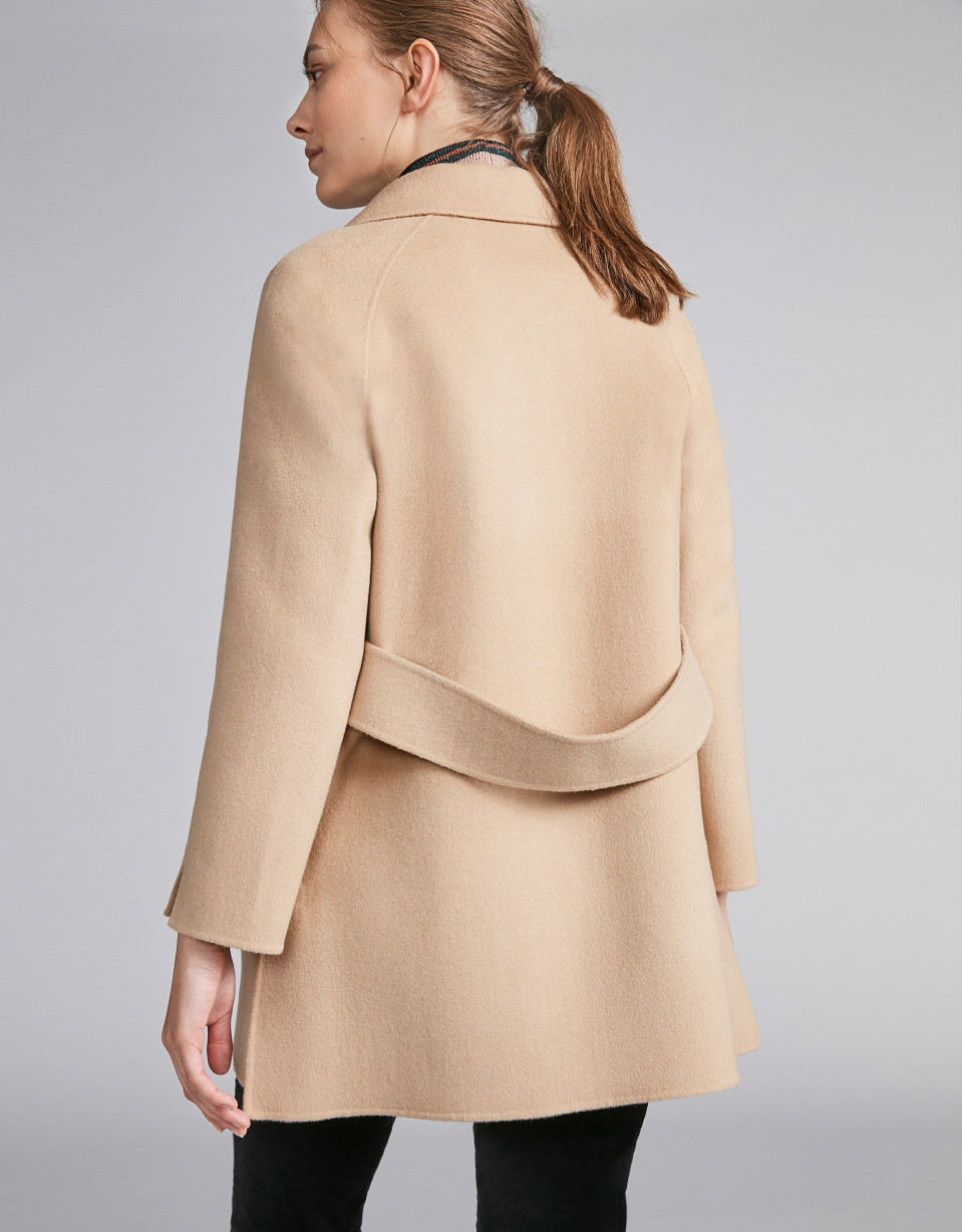 Plain beige coat