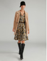 Plain beige coat
