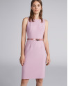 Vestido sin mangas rosa
