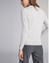 Chaqueta punto gris twin set