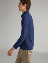 Chaqueta con coderas en color marino