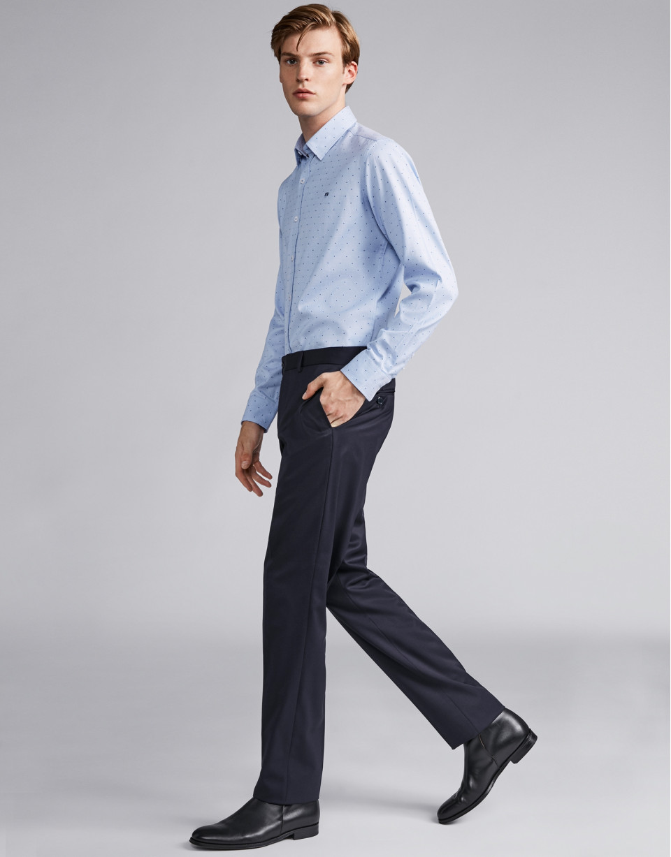 Pantalón traje separate marino