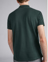 Polo de piqué verde oscuro