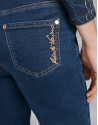 Pantalón vaquero azul oscuro recto