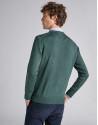 Jersey pico lana verde