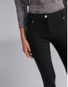 Black pants with 5 pockets