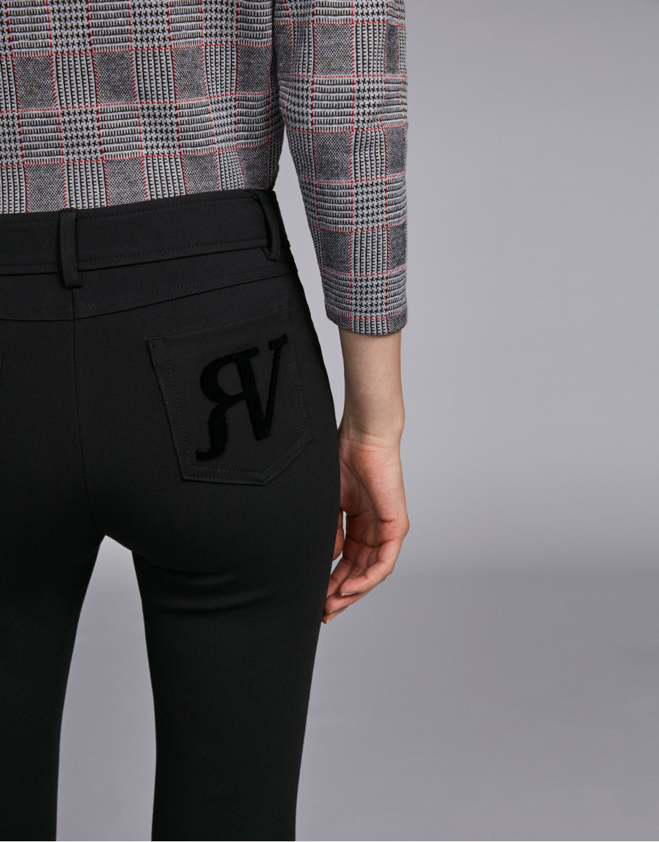 Black pants with 5 pockets