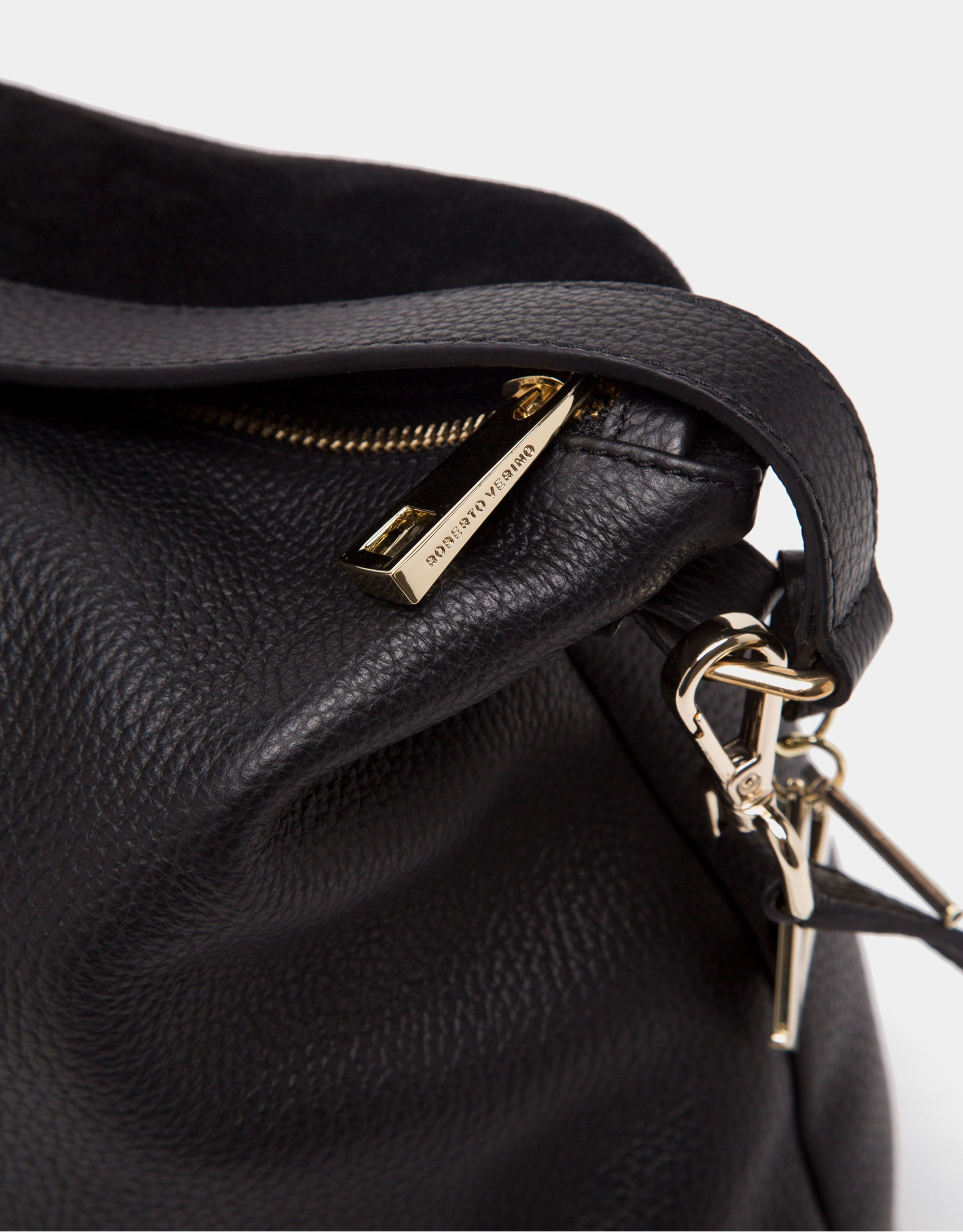 Black Ava patchwork shoulder bag