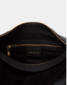 Bolso Ava de hombro negro patchwork