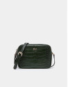 Green alligator Taylor shoulder bag