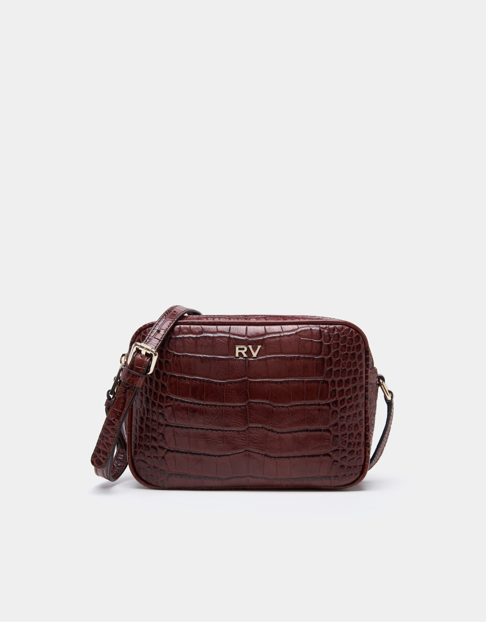 Bolso bandolera Taylor coco burdeos