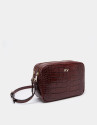 Bolso bandolera Taylor coco burdeos