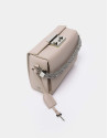 Beige leather Trunk handbag