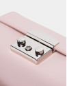 Bolso cofre Trunk piel rosa