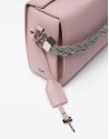 Bolso cofre Trunk piel rosa