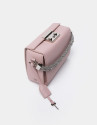 Bolso cofre Trunk piel rosa
