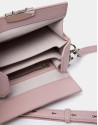 Pink leather Trunk handbag