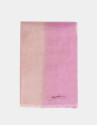 Green degradé wool foulard
