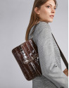 Grey glen plaid suit jacket
