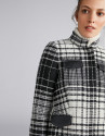 Chaqueta de lana a cuadros