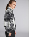 Chaqueta de lana a cuadros