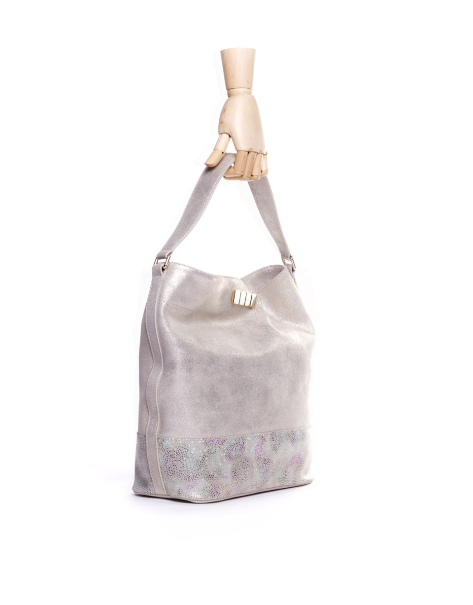 ERIKA RAYA: Hobo en fantasía piel de raya multicolor