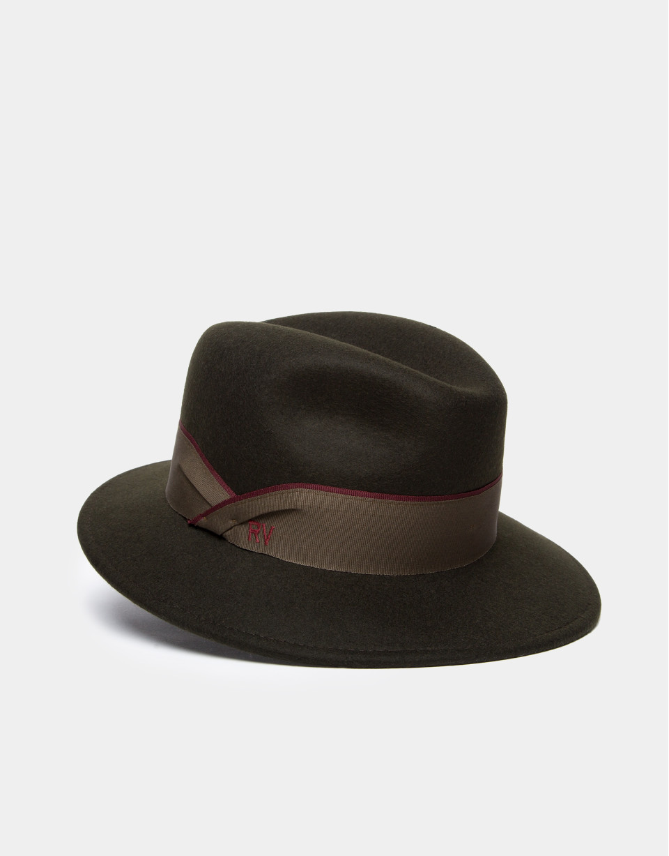 Sombrero borsalino en granate