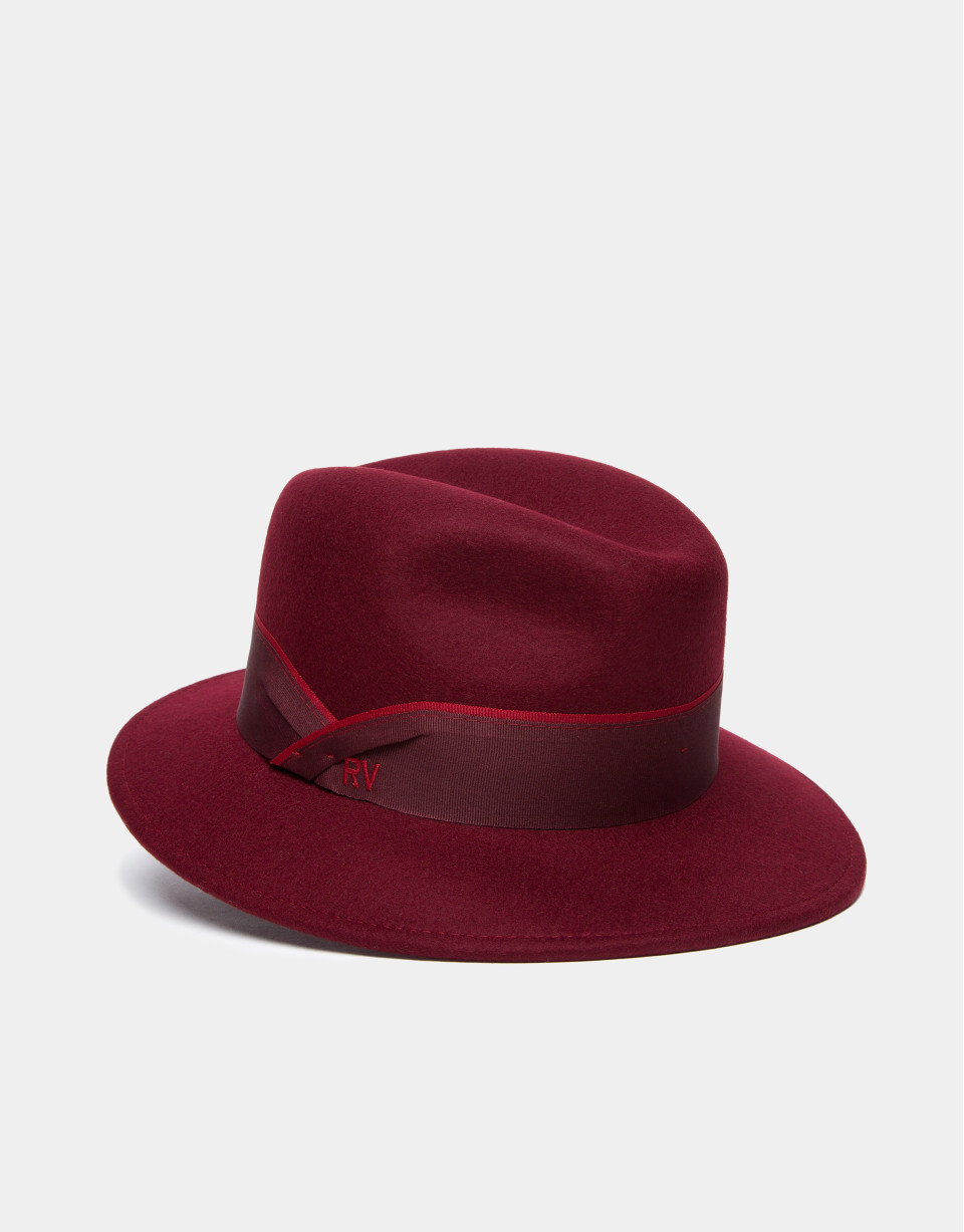 Sombrero borsalino en oliva