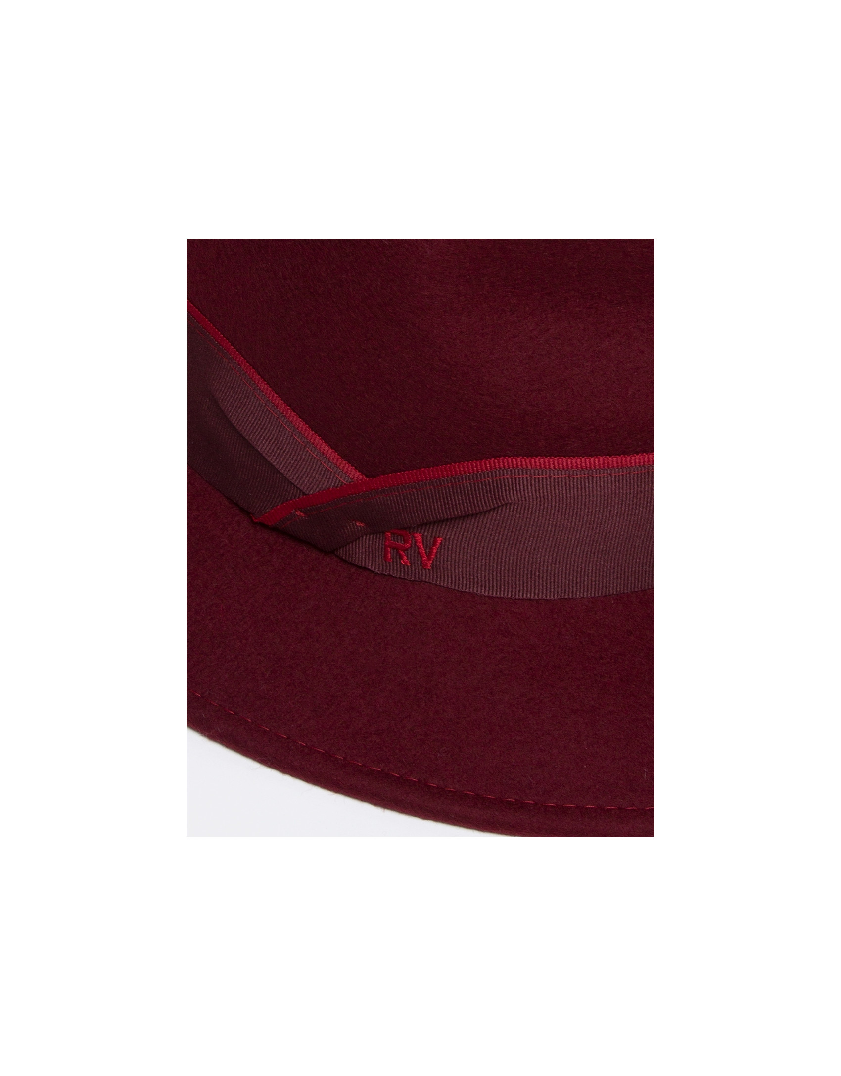 Sombrero borsalino en granate