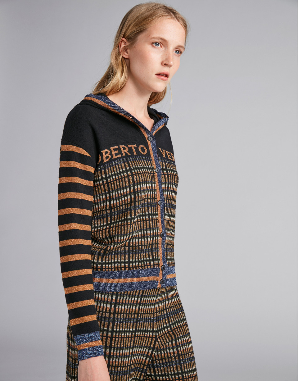 Sudadera de punto con capucha