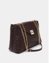 Bolso de hombro Ginger piel marrón