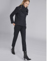 Navy blue short coat