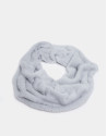 Tubular punto gris perla