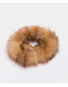 Tubular pelo zorro beige